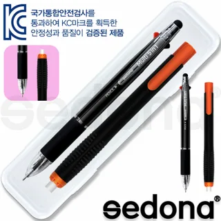 세도나 멀티 5in1 그립니들터치펜 + 코닉노크지우개 