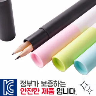 원목양절연필 3p 바닐라원통세트