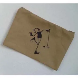 2합 칼라파우치 Beige 25x17cm