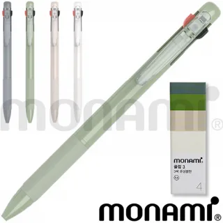 모나미 플립3색 4P세트 0.5mm