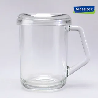 글라스락 내열강화 이지믹서 뚜껑머그 350ml