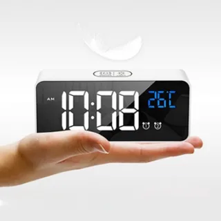 LED 뮤직 알람시계 인테리어 알람시계