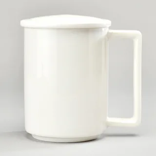 세런디화이트 뚜껑머그 390ml / 14온스