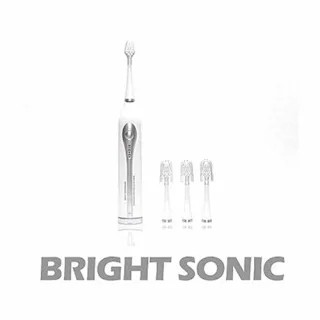 브라이트 소닉 진동칫솔+칫솔모3개 세트구성