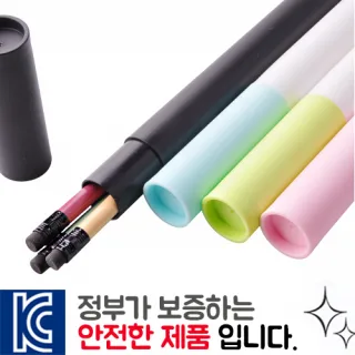 인젝션 파스텔연필 3p 바닐라원통세트