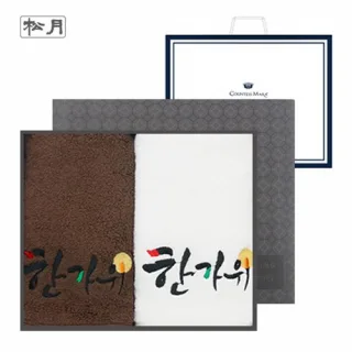 송월 보름달 한가위 190g 2매세트+쇼핑백