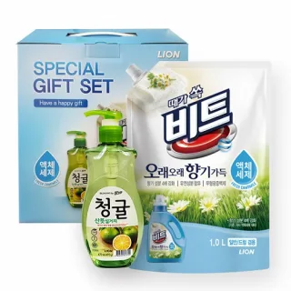 비트액체세제(1.0mL)+청귤주방세제세트(470mL)