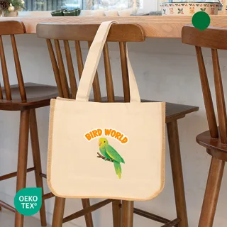 오코텍스인증 브레드에코백 (34*30cm/옆면 13cm