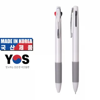 오케이 메탈클립2색볼펜
