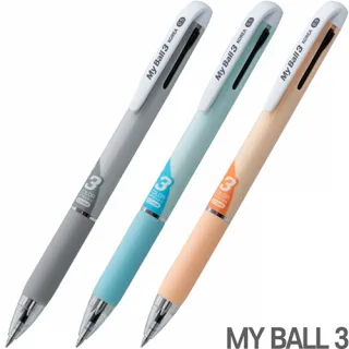 마이볼 3색볼펜 0.5mm