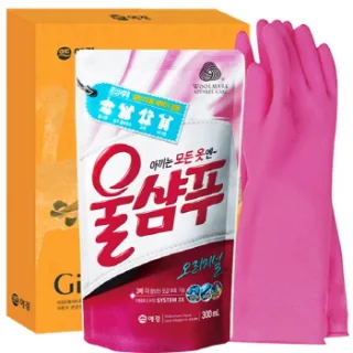 애경 울샴푸 고무장갑32cm 2종