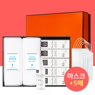 코로나 생활안심세트 VM104 (항균타올2P+손소독제1