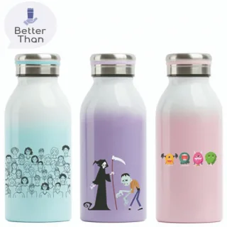 보틀로만 밀키페시카 투톤 이중진공 텀블러 350ml