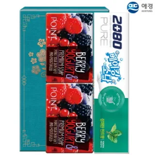 포인트베리비누2P 베이킹소다치약90g 3종