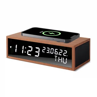 우드쇼 R1503 블루투스 스피커 15W 고속무선충전 