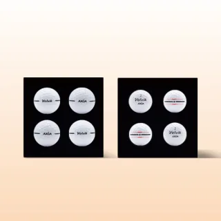 볼빅 엑시아 홀로그램 듀얼코어 4구 골프공 