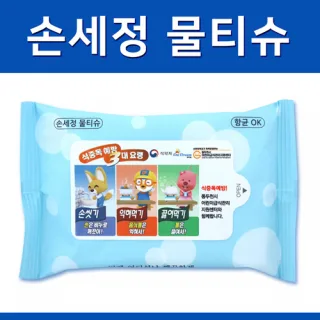 손세정 크린 물티슈 (10매)