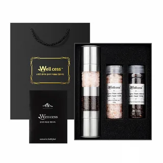 웰세스 WG-211D 더블 그라인더 히말라야 핑크솔트 