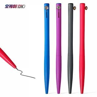 오케이 큐빅볼펜 0.7mm 1P