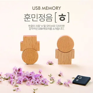 훈민정음 ㅎ 히읗 USB 메모리 (4GB~64GB)