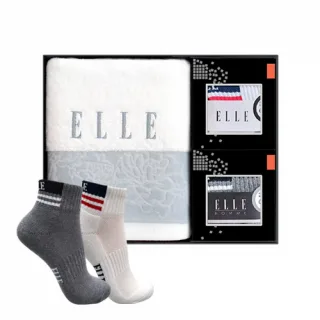 엘르 로즈세면 150g 1매+골프스포츠양말2족 세트