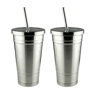 이중스텐 진공보온 빨대텀블러(500ml)(GG-1523