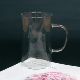 쎄미 손잡이 비어 내열글라스 600ml