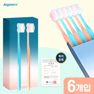 조이덴트 비비칫솔 6개입 