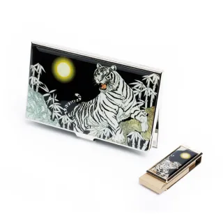 자개 USB 2종세트(백호)-(8G~32G)