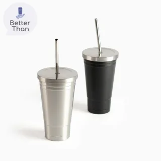 [보틀로만] 이중진공스텐빨대 텀블러 550ml