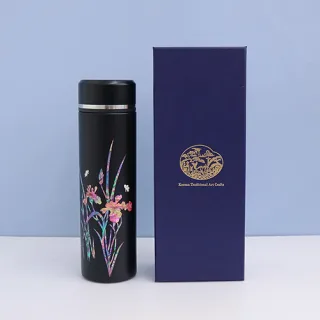 나빌레라 고급 난초문 자개텀블러 500ml (명장 장춘