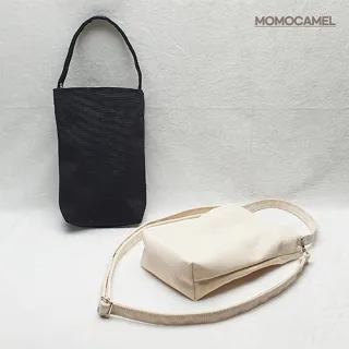 모모카멜 미니 에코 크로스백 16*20*6cm (HE0