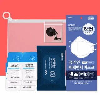 코로나 생활안심세트 VM513 (손소독티슈 10매 1P