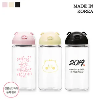 [맘젬] 파스텔 피그보틀 350ml
