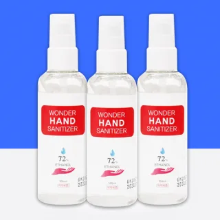원더핸드 새니타이저 소독용 에탄올 손 소독제 100ml
