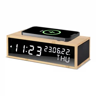 우드쇼 R1503 블루투스 스피커 15W 고속무선충전 