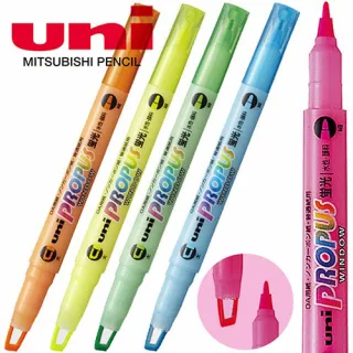 uni 프로퍼스 윈도우 형광펜