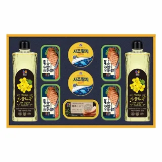 프리미엄 햄복합 4호 사조참치 목우촌햄 선물세트 (쇼핑