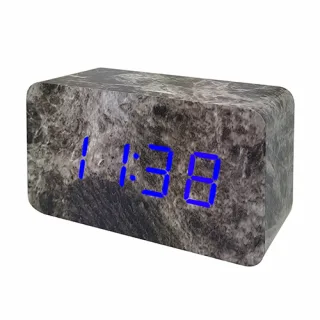 스톤라운드LED탁상시계