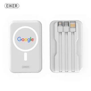 EIKER 맥세이프 마그네틱 유무선 겸용 미니 일체형보