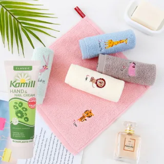 휴대용 애니멀 면 행주 타올 + 카밀 핸드크림 2종 세