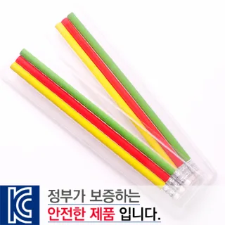 투명사각·무지개연필3p세트