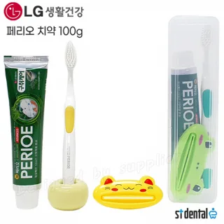 M케이스 LG미세모 페리오치약100g 치약짜개 칫솔치약