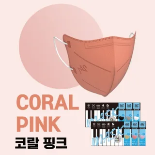 이사칠 마스크 / 피앤씨보건용마스크 KF94 대형 진한