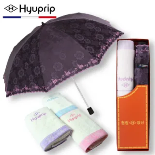 협립 블랙라벨양산 스티치 + 협립 눈꽃타월 150g 1