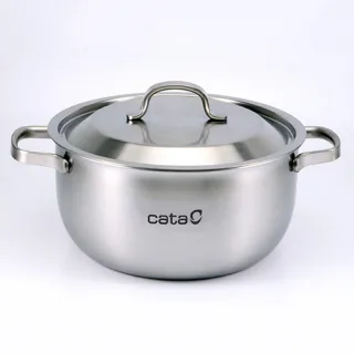 카타 통3중 스텐 냄비(3PLY) 24 양수냄비
