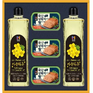 햄복합 26호 목우촌햄 카톨라유 선물세트 (쇼핑백증정)