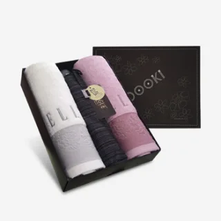 엘르 로즈타올 150g 2매+보그 프리미엄체크3단우산 