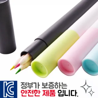 내츄럴색연필 3p 바닐라원통세트