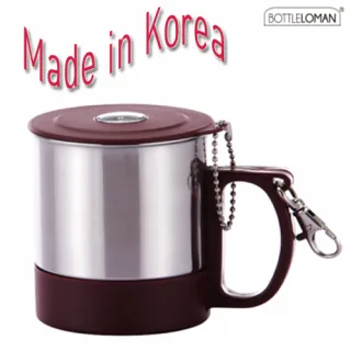 [보틀로만] 스텐 등산컵 (나침반) 260ml